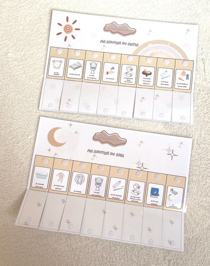 PDF Routine du matin et soir pour enfants