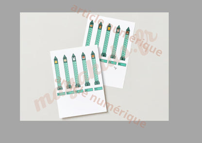 PDF Porte clé cartes des tables de multiplication