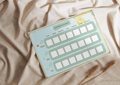 PDF Tableau de brossage des dents Hebdomadaire pour Enfants – PDF et PNG à Imprimer