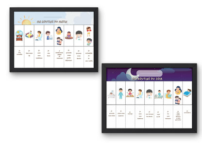 PDF Routine du matin et soir pour petit garçon