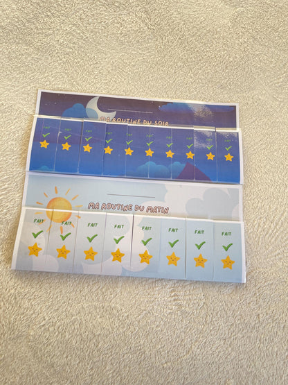 PDF Routine du matin et soir pour petit garçon