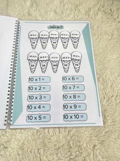 Livret des tables de multiplication