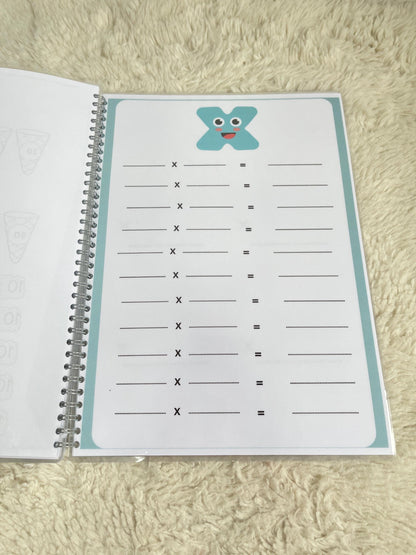 Livret des tables de multiplication