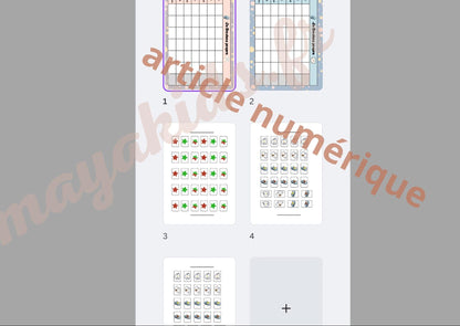 PDF Tableau d'apprentissage de propreté pour enfants