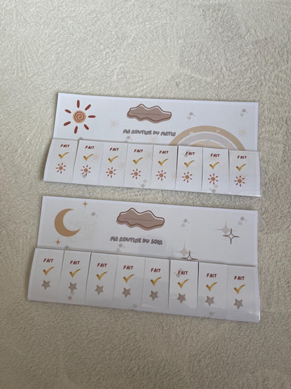 PDF Routine du matin et soir pour enfants