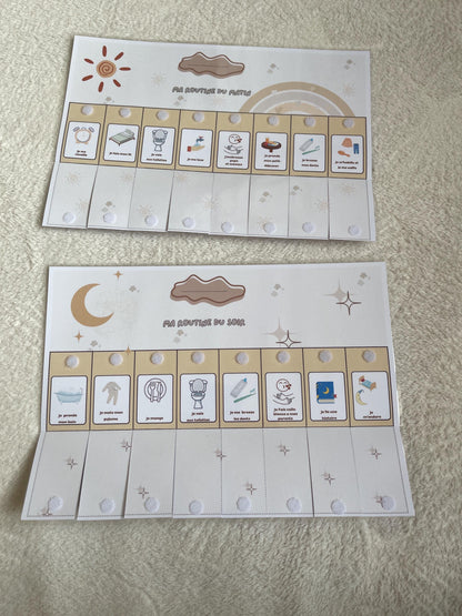 PDF Routine du matin et soir pour enfants