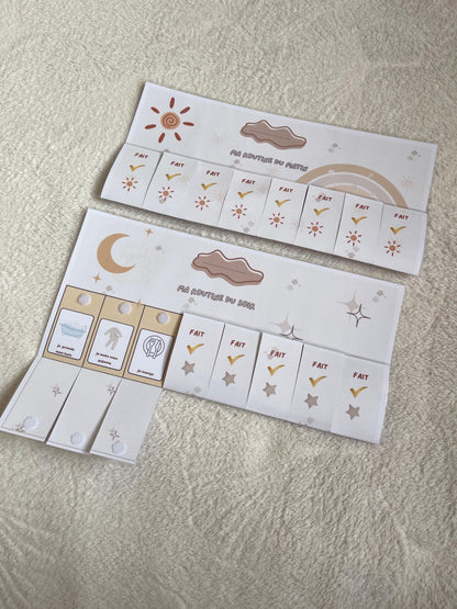 PDF Routine du matin et soir pour enfants