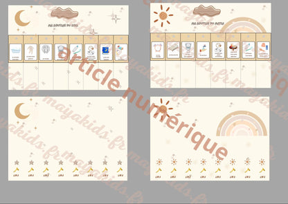 PDF Routine du matin et soir pour enfants