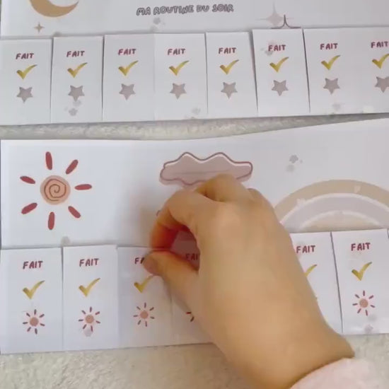 PDF Routine du matin et soir pour enfants