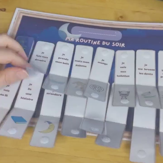 PDF Routine du soir  pour enfants